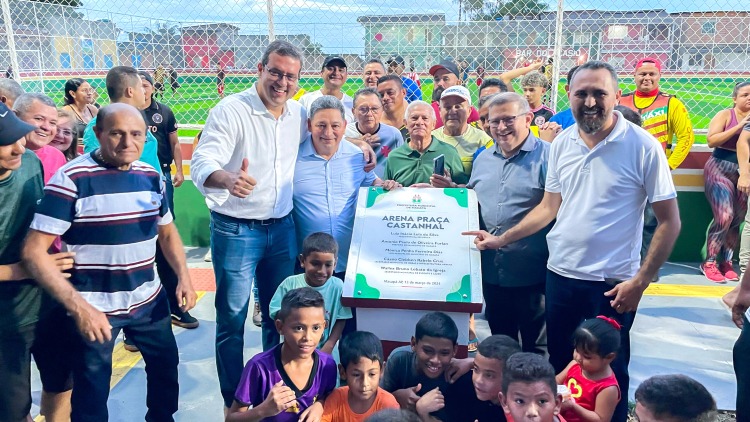 Obras Estruturantes: Prefeitura de Macapá inaugura Arena e Praça Castanhal, na Zona Sul