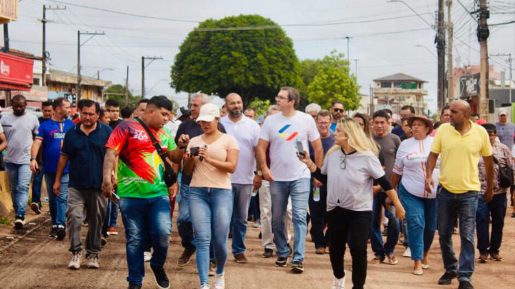 Prefeito Dr. Furlan vistoria obras da ponte Sérgio Arruda e do Complexo Macapá Criança