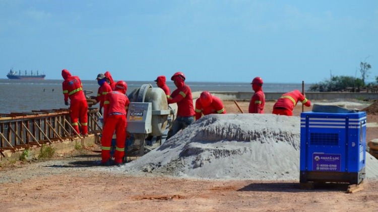 Construção do Complexo do Aturiá | Jornal O Amapá