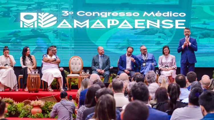 'Projeta o Amapá como polo de excelência médica e destino turístico', diz governador Clécio Luís no 3º Congresso Médico Internacional Amapaense