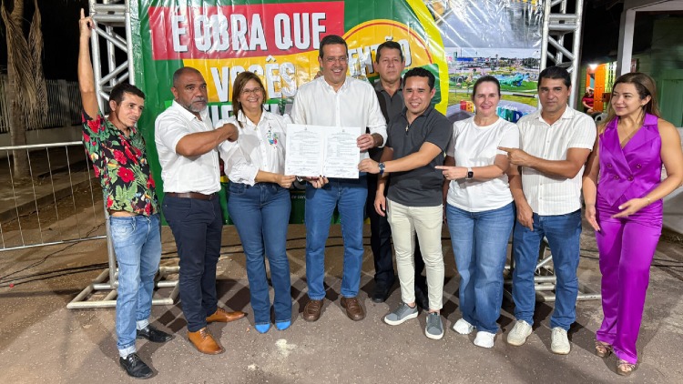 PMM assina ordem de serviço para requalificação de vias na Fazendinha com mais de 1 km de pavimentação