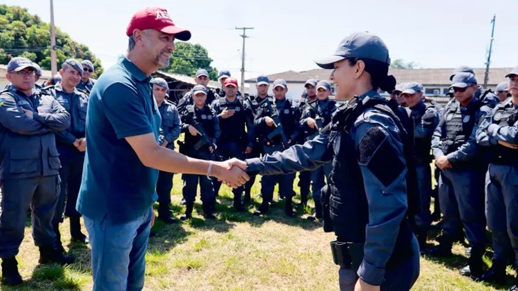 Governador Clécio Luís acompanha reta final do Curso de Formação dos novos soldados da Polícia Militar do Amapá