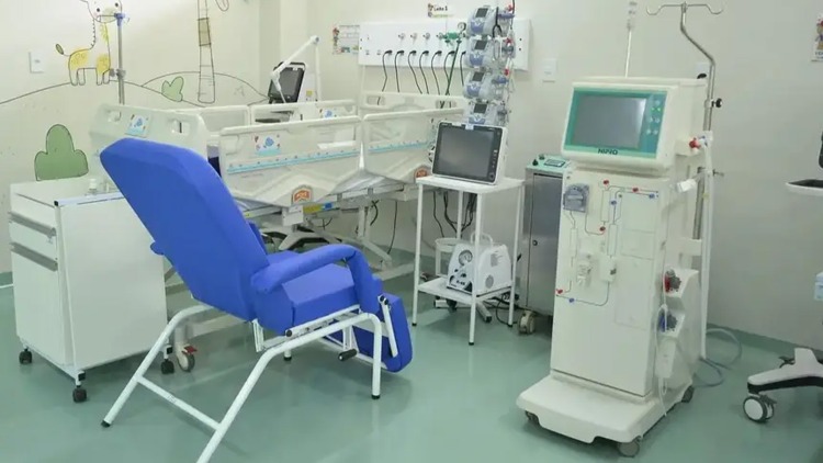 GEA fortalece saúde pediátrica com hemodiálise na nova UTI do Hospital da Criança e do Adolescente