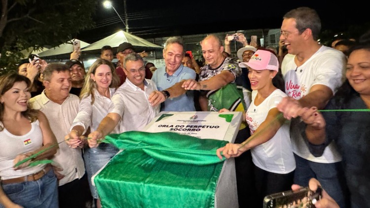 Prefeito de Macapá entrega nova Orla do Perpétuo Socorro