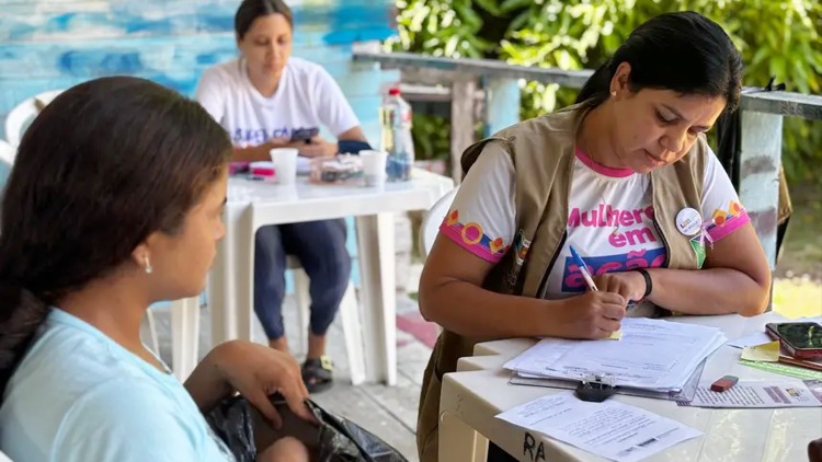Super Fácil das Águas: GEA fortalece atendimentos às mulheres no terceiro dia de ação no Rio Pedreira