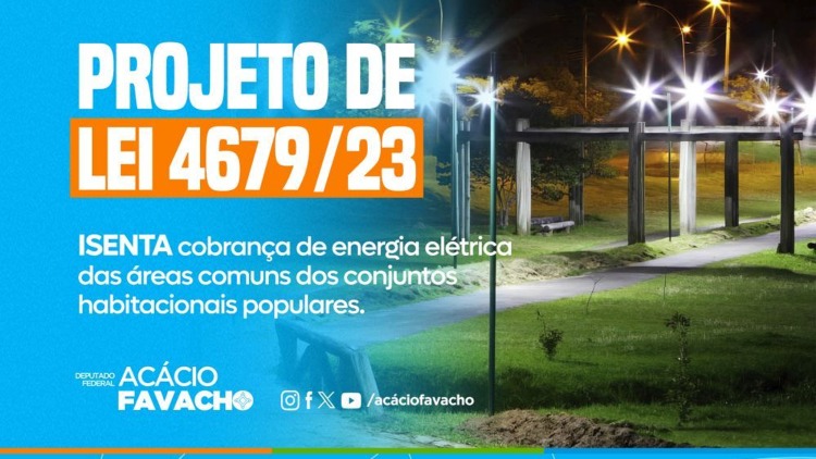 Comissão de Minas e Energia aprova isenção de tarifa de energia em áreas comuns de conjuntos habitacionais populares