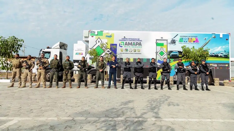 Governo do Amapá inova na segurança pública com tecnologia avançada em unidade móvel de gestão operacional