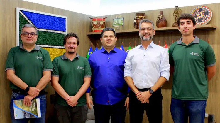 Governador Clécio e senador Davi reúnem com Amapá Minerals e avançam no processo de retomada da atividade mineral no estado