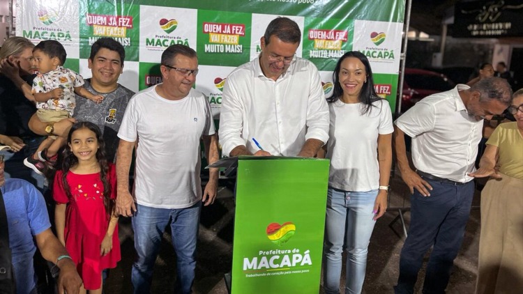 Prefeitura de Macapá assina ordem de serviço para recapeamento da Avenida dos Timbiras