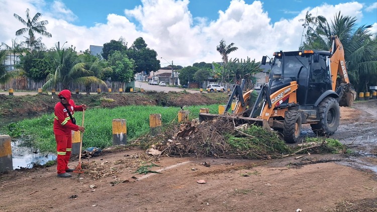 GEA: Ação de limpeza do Canal do Beirol