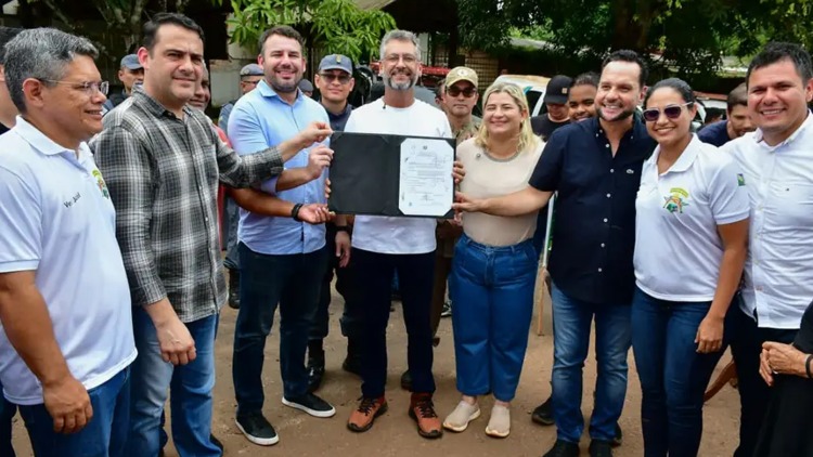 Governador Clécio assina ordem de serviço para reconstrução completa da Delegacia de Polícia Civil de Serra do Navio