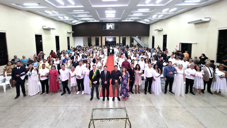 Casamento na Comunidade: TJAP abre temporada 2026 com união de 100 casais, em Macapá