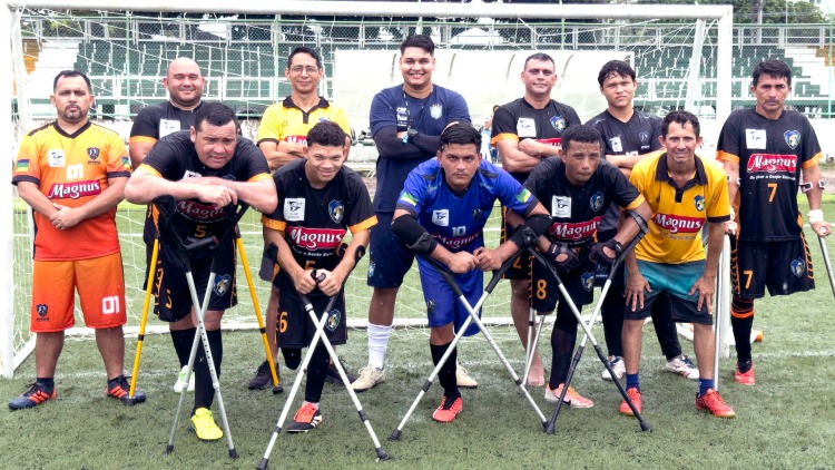 Amapá Futebol de amputados embarca para o Super Campeonato Brasileiro levando a força e o orgulho do estado