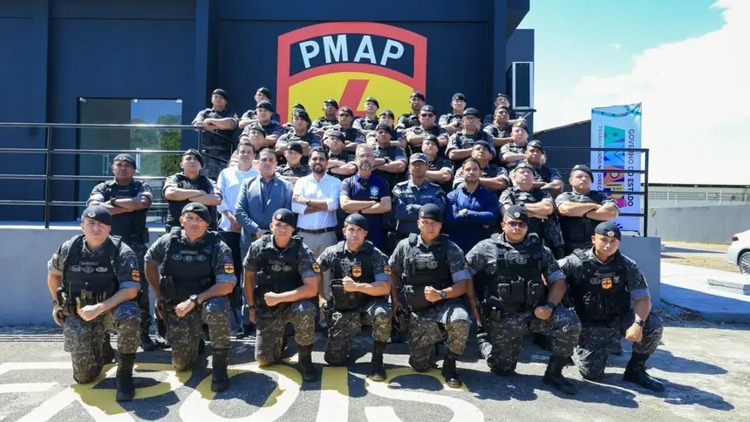 'Uma trajetória de excelência que se consolida com um batalhão estruturado', afirma o governador Clécio em visita às obras da sede da Rotam, em Macapá