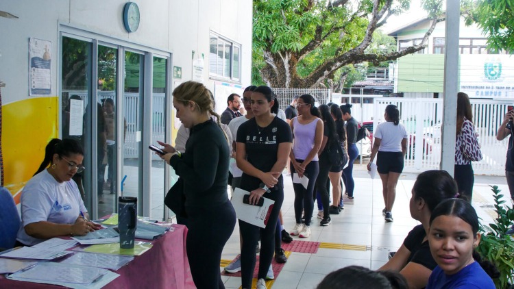 Prefeitura de Macapá realiza prova de flexão de braços para candidatas do concurso da Guarda Civil Municipal