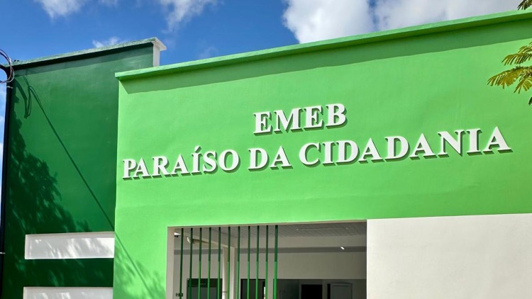 Escola Municipal Paraíso da Cidadania será reinaugurada nesta sexta-feira com entrega de espaço renovado à comunidade
