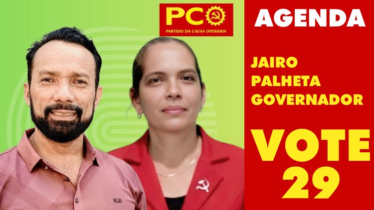 AGENDA JAIRO PALHETA 29 GOVERNADOR| QUARTA-FEIRA, 16 DE SETEMBRO
