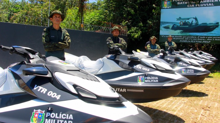 GEA: 20 novas motos aquáticas para policiamento