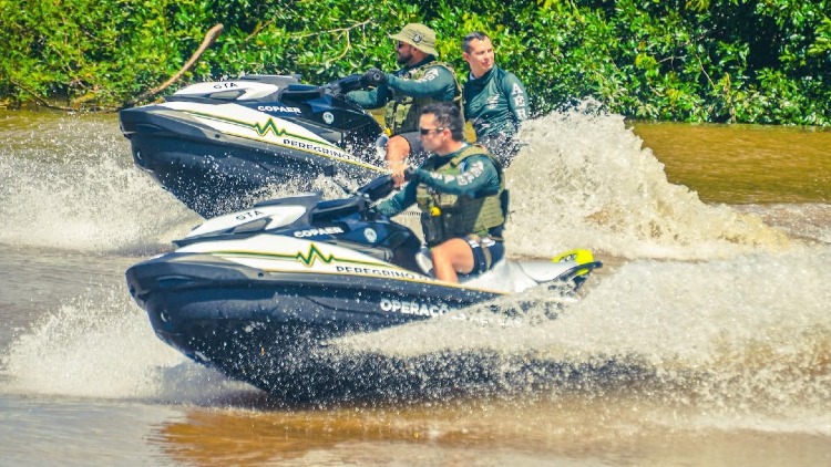 Segurança pública: GEA adquire 21 motos aquáticas
